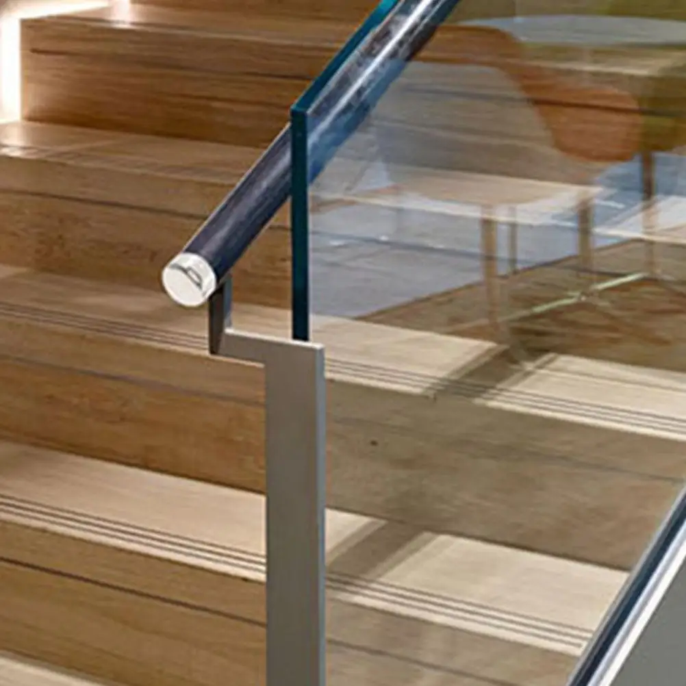 2Pcs 38mm PVC Handrail End Caps Fittings for Stair Pipe Plugs Accessories Metal Tube Protectors Durable Smooth Finish