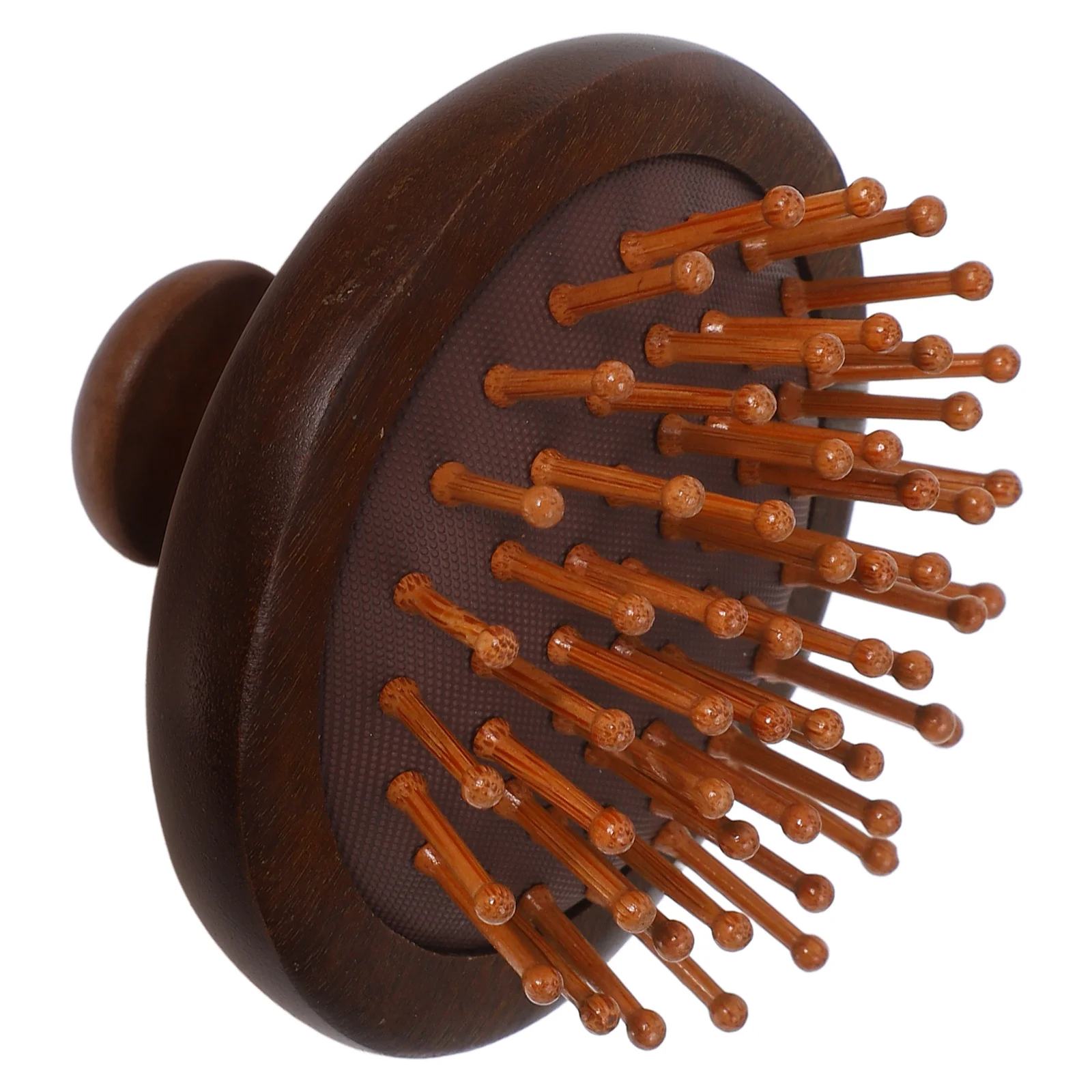 

Scalp Massager Brush Wooden Portable Small Comb for Hair Washing Massage Detangling Suitable for Wet Dry Curly Straight Long