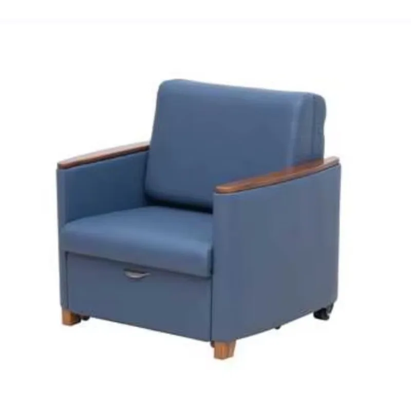 

Foldable Mobile Accompany Hospital Nursing Sleeping Chair Medical Attendant Recliner Chair Bed