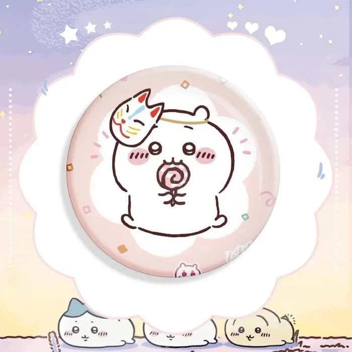 Insignia de decoración periférica de Anime genuina, broche bonito, periférico de animé, decoración portátil, modelo de figura de acción