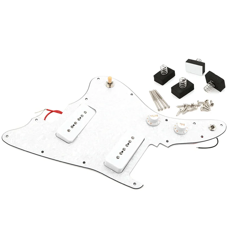 For Japan for Jazzmaster Guitar Pickguard With P90 Electric Guitar Pickup Neck PAF Humbucker-AA85