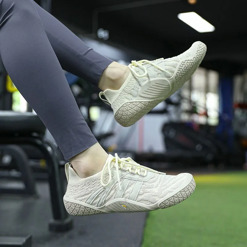 Original Brand Comfortable Breath Squat Hard Pull Shoe Indoor Weight Lifting Sneakers Couples Anti-Slip Barefoot Fitness Shoe