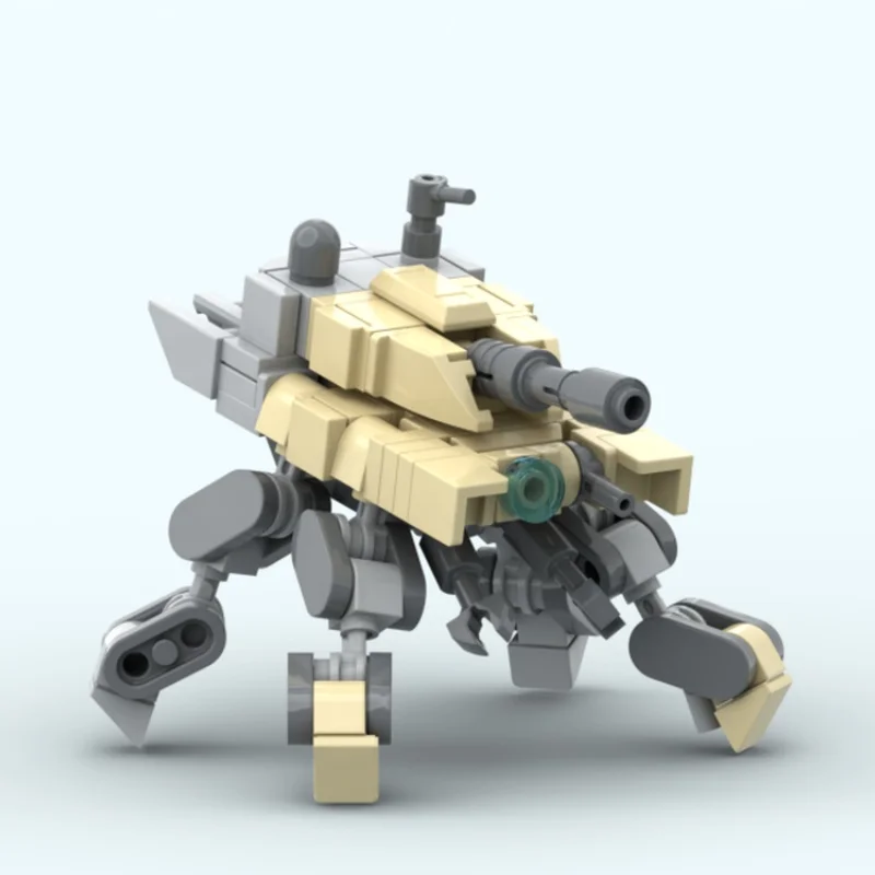 MOC-247811 Military Tank Machine Building Block M1E5 Abrams Tank Model Brick Set Creative Gifts Decoration Transforming Bricks