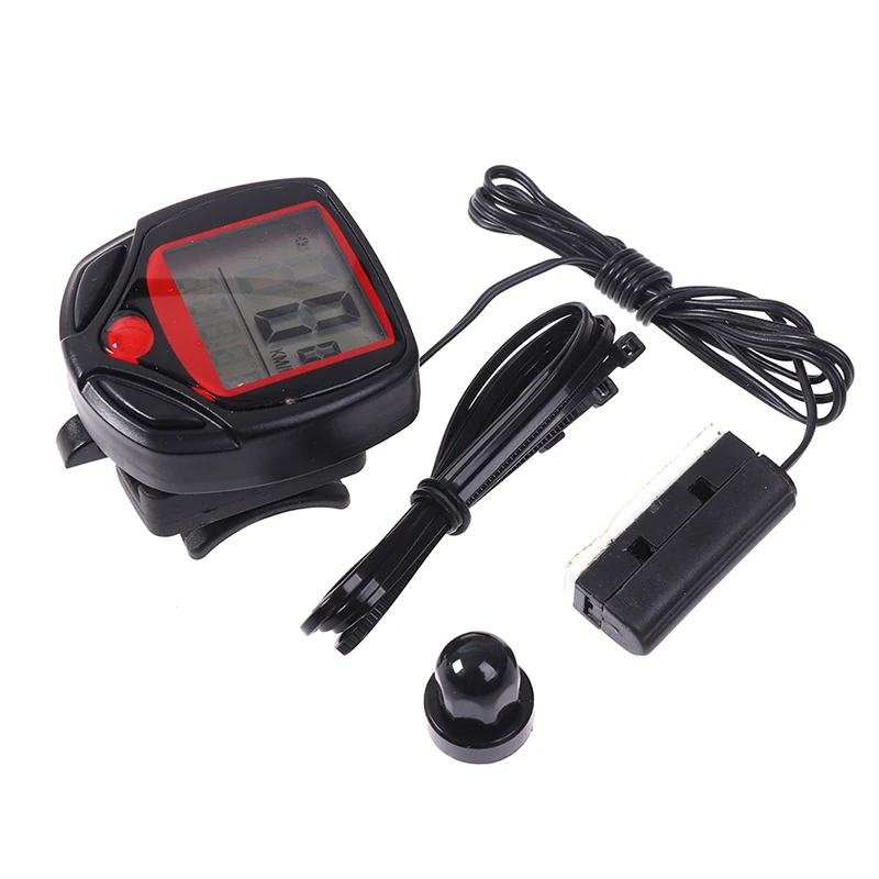 Waterproof Bicycle LCD Digital Display Odometer Speedometer Cycling Stopwatch