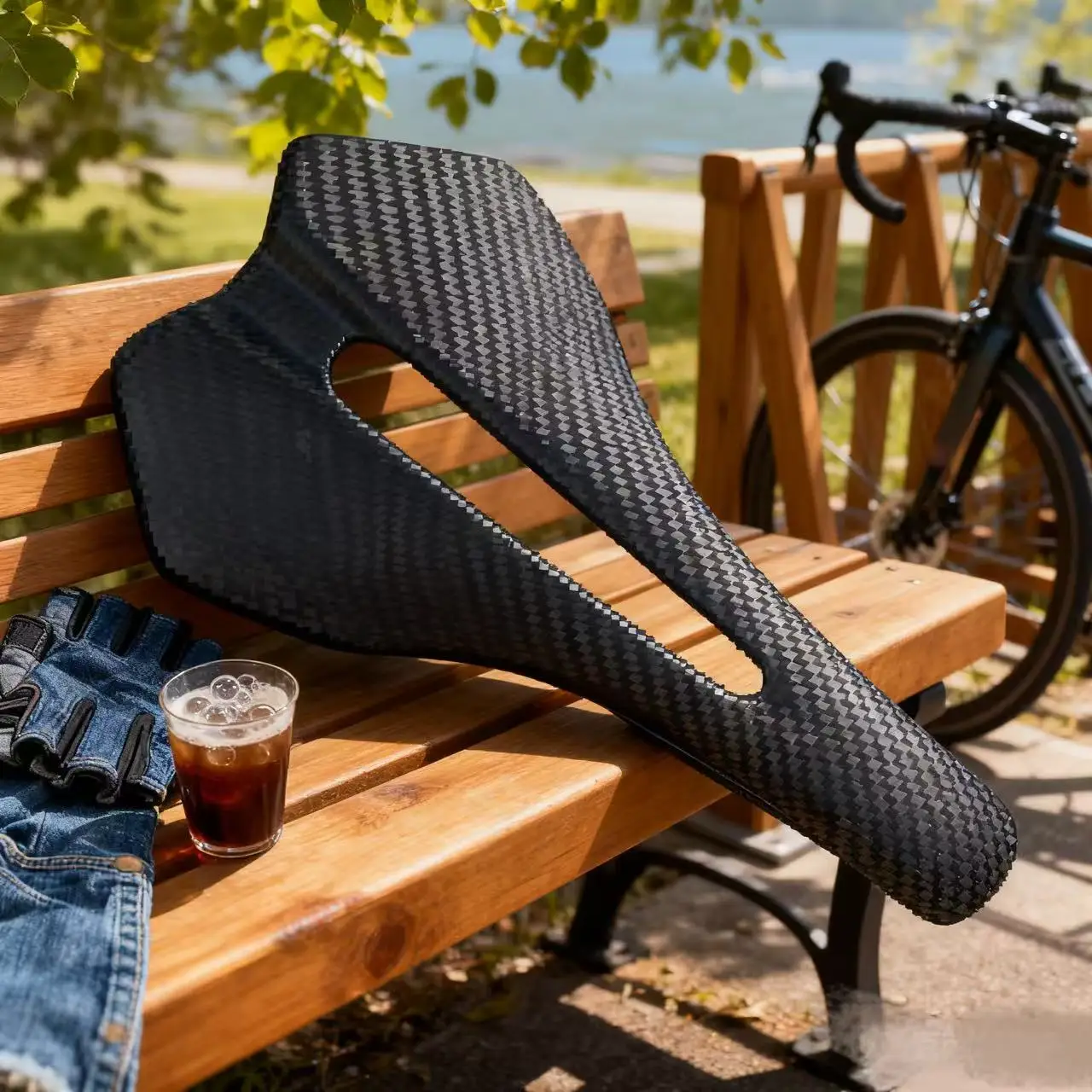 Carbon Rail Bike Sa… - image