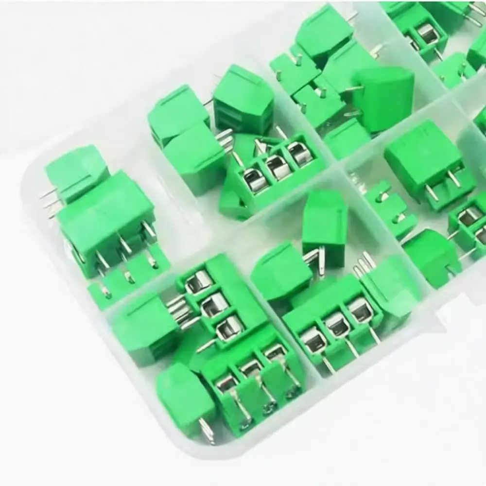 5.0mm Pitch KF301 Terminal Block Connector Wiring Spliceable Module PCB Board Electrical Component Plug For Haisenda Kit