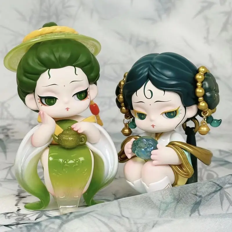 

Genuine Dodosugar Shyi Blind Box Premium Chinese Style Trendy Toy Desktop Ornament Collection Model Gifts For Fans