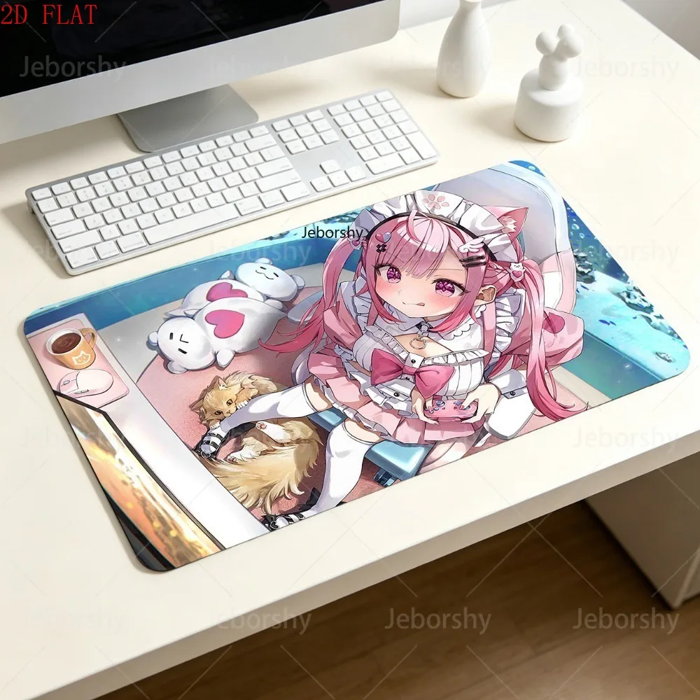 Minato Aqua Hololive Anime Gaming-Mauspad, große rutschfeste Schreibtischunterlage für PC, Büro, Gaming, 2026, neues VTuber-Fan-Geschenk