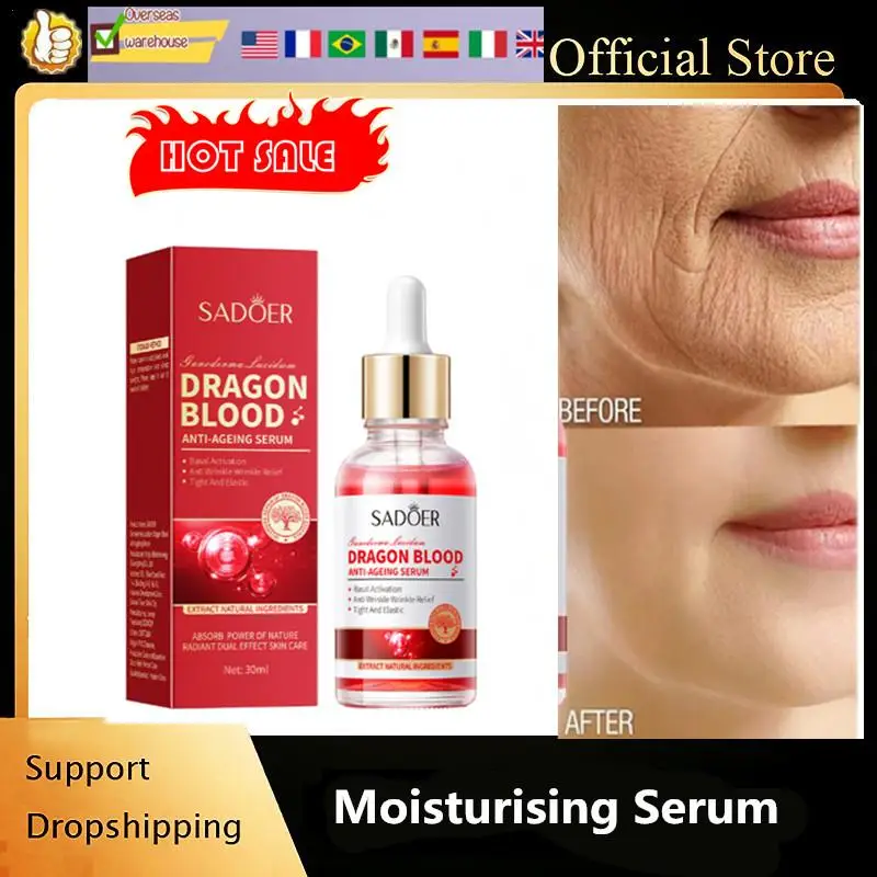 Royal Dragon Blood Serum Moisturizing Placenta Rejuvenation Firming Lifting Fine Lines Skin Face Essence Korean Cosmetics