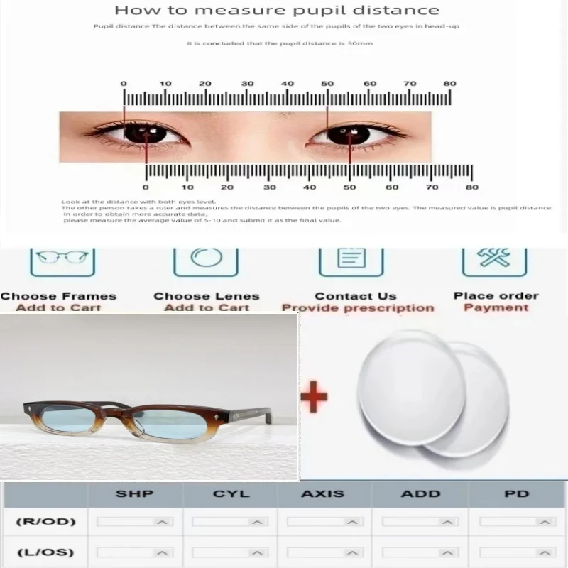 نظارات شمسية مصنوعة يدويًا من الأسيتات عالية الجودة لكل من الرجال والنساء، UV400 خارجي عصري وفردي #6