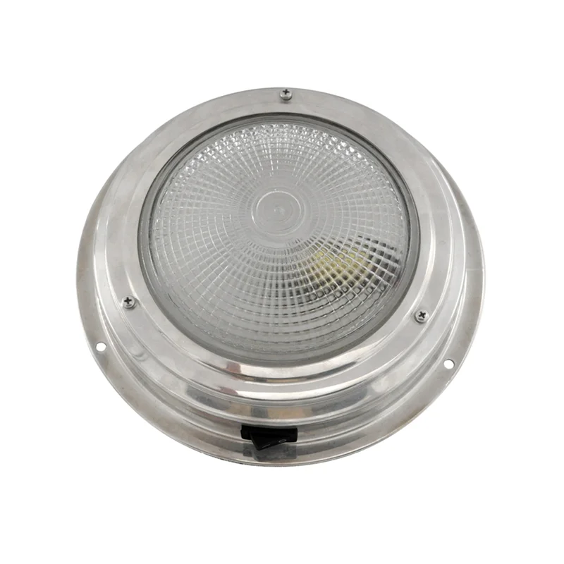 

ISURE MARINE Boat RV Cabinet Interior Roof LED Stainless Steel Cool White Ceiling Light 3/4/5inch