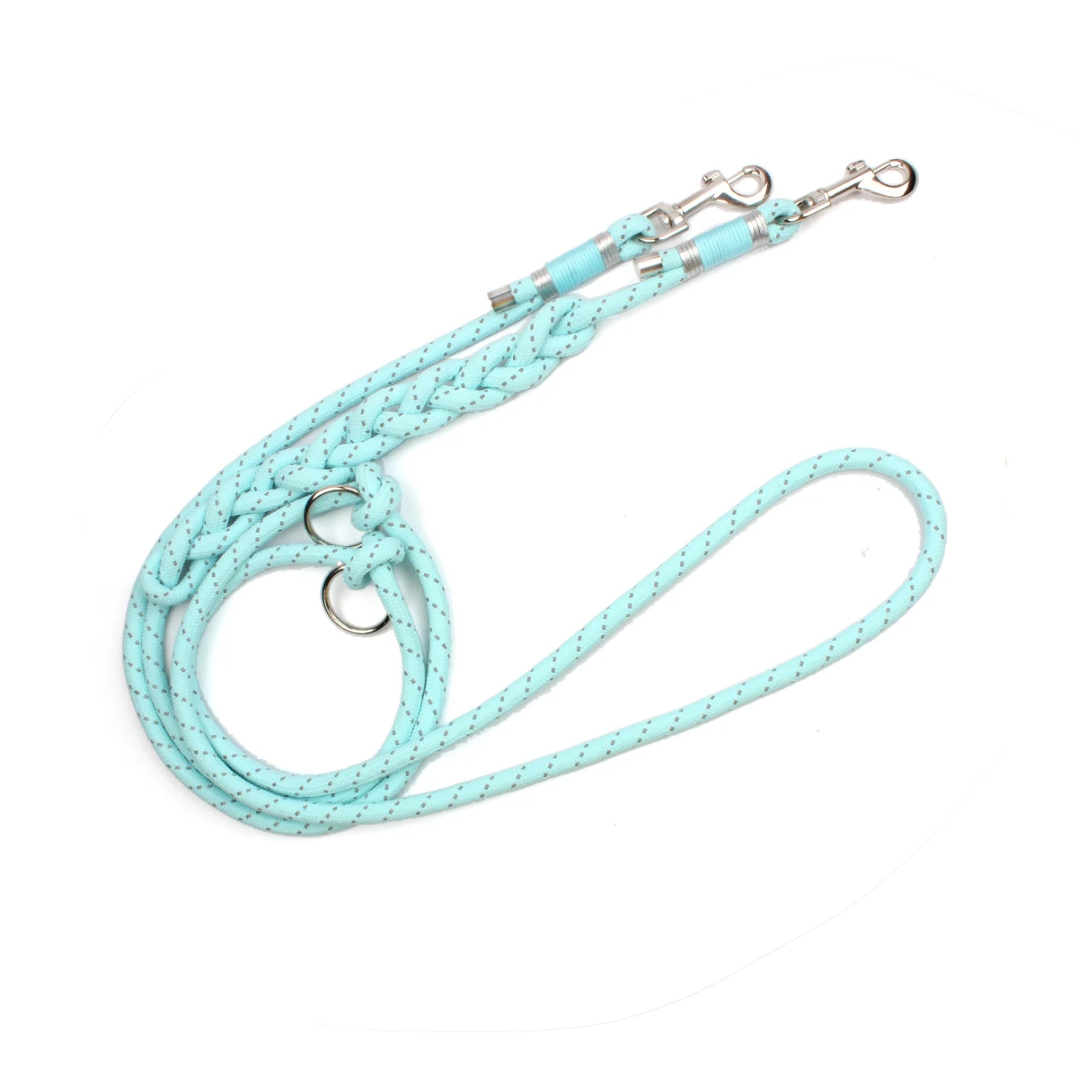 Pet Dog Leashes Adjustable Free Hands Rope Outdoor Reflective Nylon Walking Dog Running Travels For Small And Medium Dog Fashion