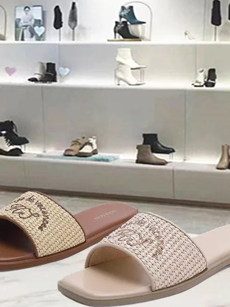 

Женские модные повседневные удобные тапочки на плоской подошве Harson, сандалии, новая модель 2025 года HM256403