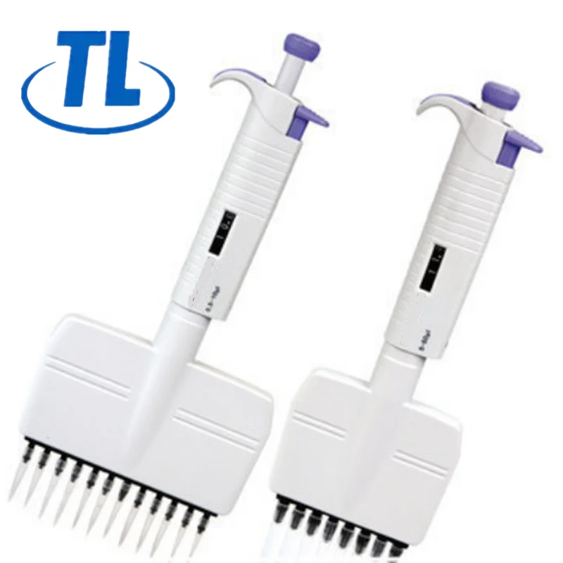 Tianlian Digital Adjustable Pipette 0.5-5000ul Pipet Lab Pipeta manual multichannel fixed adjustalbe 8-12 channel pipette