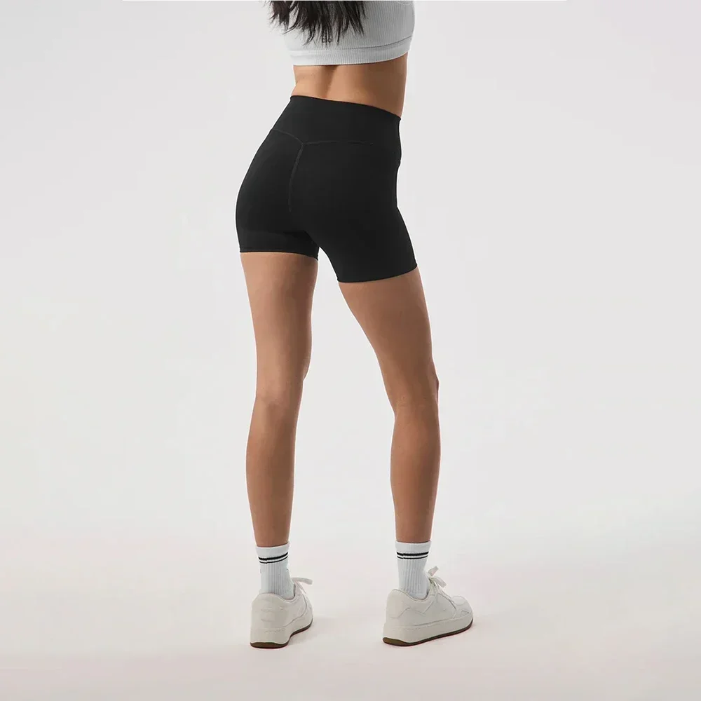 

LO 5" Airlift Energy Yoga Shorts Women High Waist Butt Lifting Abdominal Control Soft Skinny Shorts Sport Running Gym Shorts