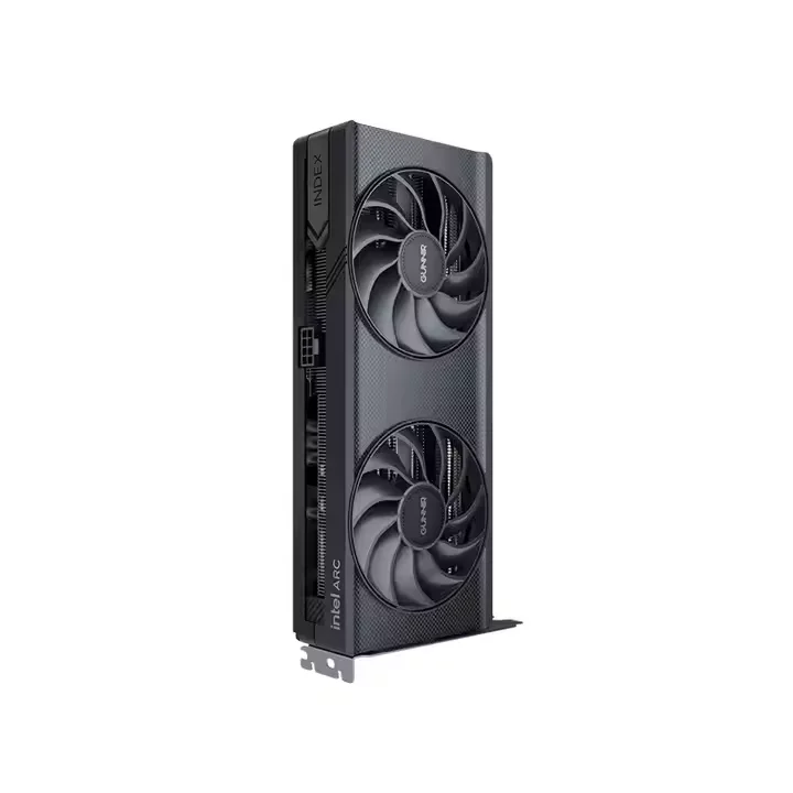 New Gunnir inte.l Arc B580 Index 12G 2670MHz GDDR6 Gaming Graphics Card Design Video Editing for Desktop Computer Graphics