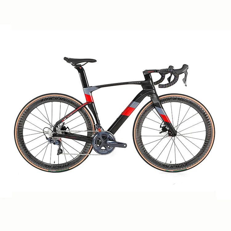 China made 700C full carbon fiber racing adult 22 speed flat-mounted hydraulic disc brake road bike/bicycle for sale