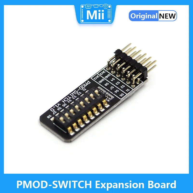 Placa de expansión PMOD-SWITCH ICESugar FPGA, módulo de expansión, interfaz estándar PMOD, interruptor DIP de 8 bits