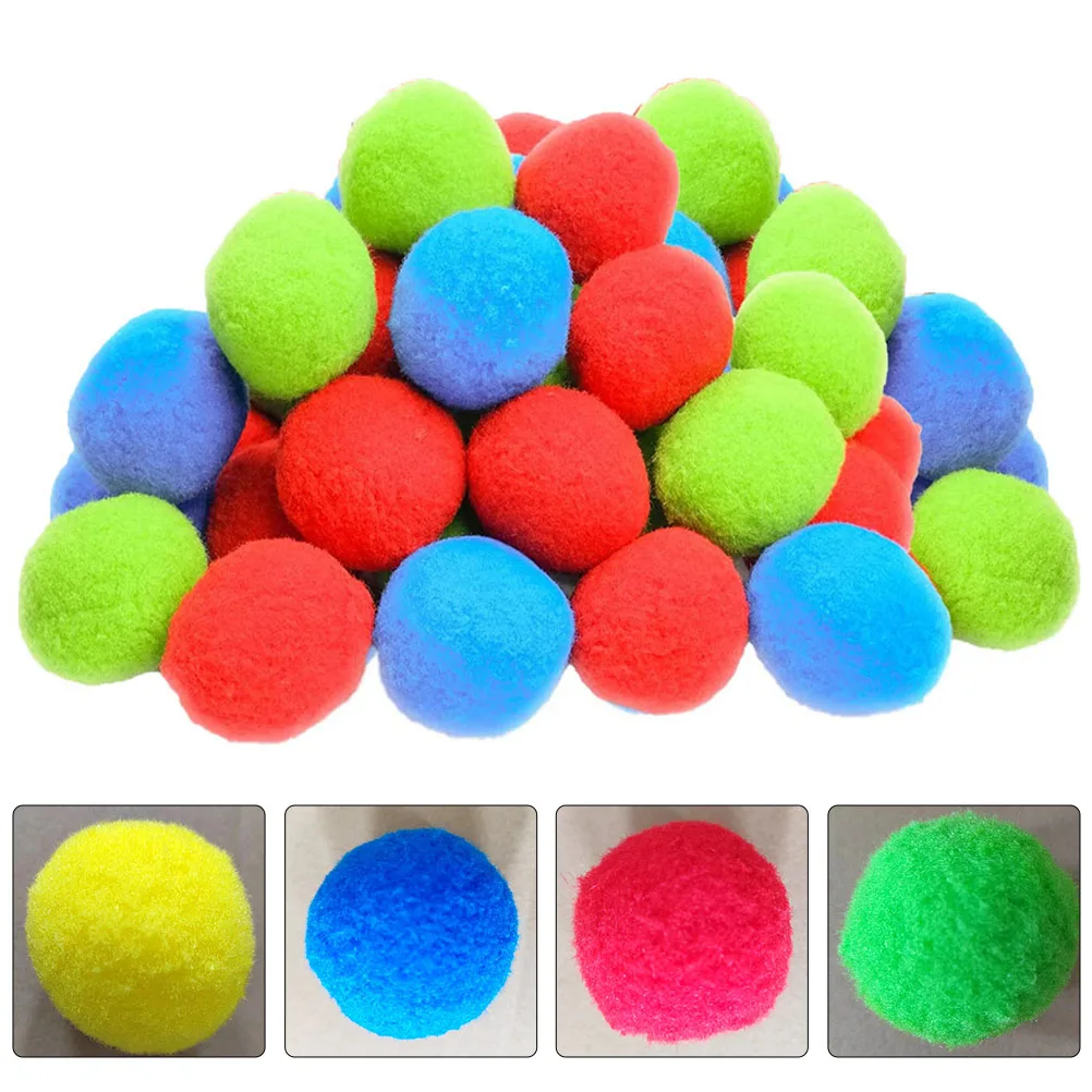 60 peças de brinquedos para piscina ao ar livre balões recarregáveis para crianças