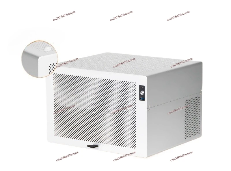 

Aries 8-disc NAS Chassis All Aluminum Shell ATX Main Board SFX Power Supply Flying Cow Black Group Network Storage Small Chassis