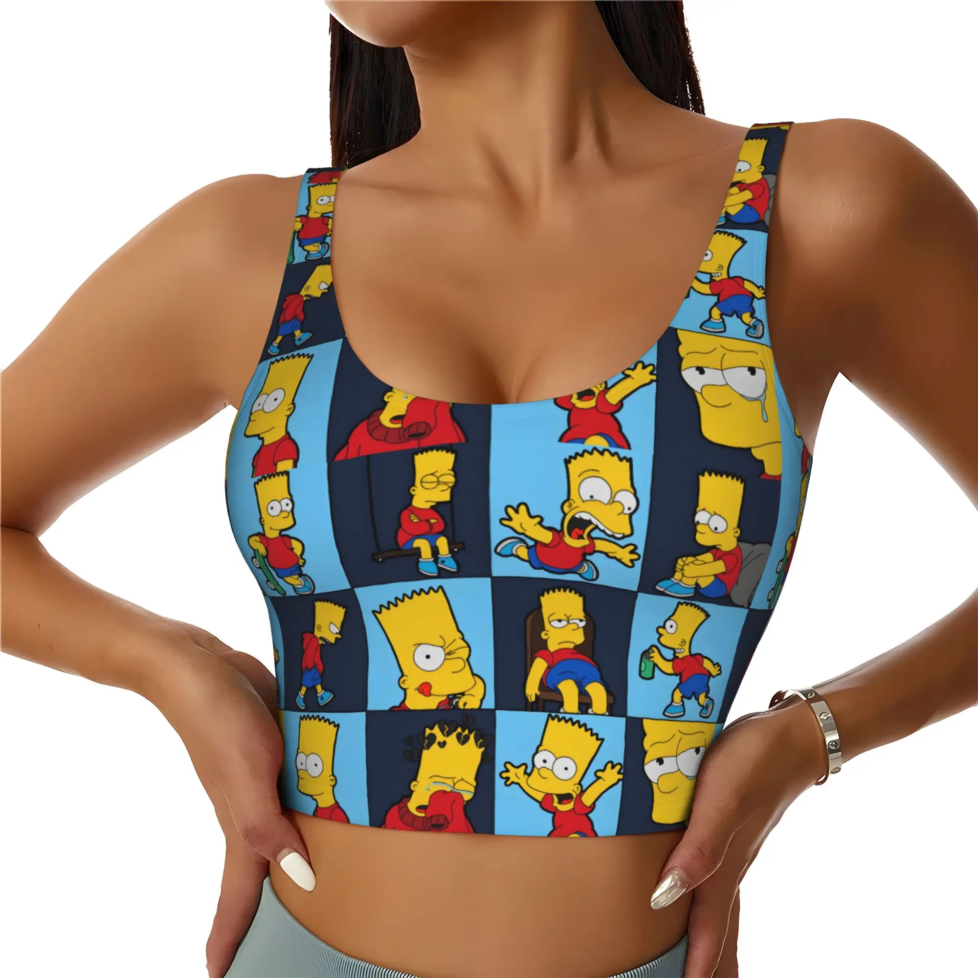 sutia-esportivo-feminino-personalizado-s-simpsoned-anime-top-cropped-de-alto-impacto-para-academia-e-corrida-com-estampa-do-homer