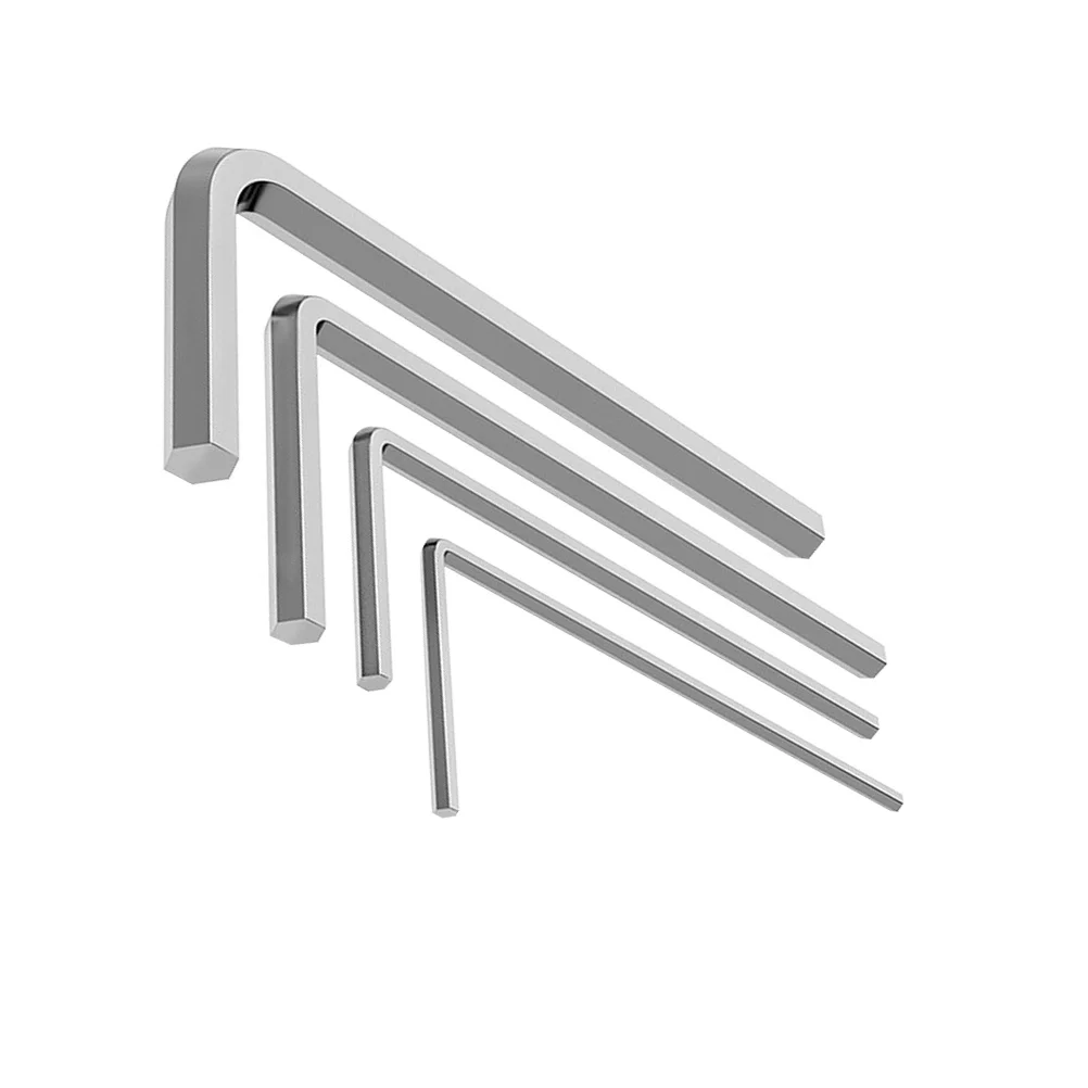 

60Pcs Allen Wrench Set Internal Hex Keys Multi Size Durable Tools Compact Lightweight for 3D Printer Key Ring Allen Wrench Set