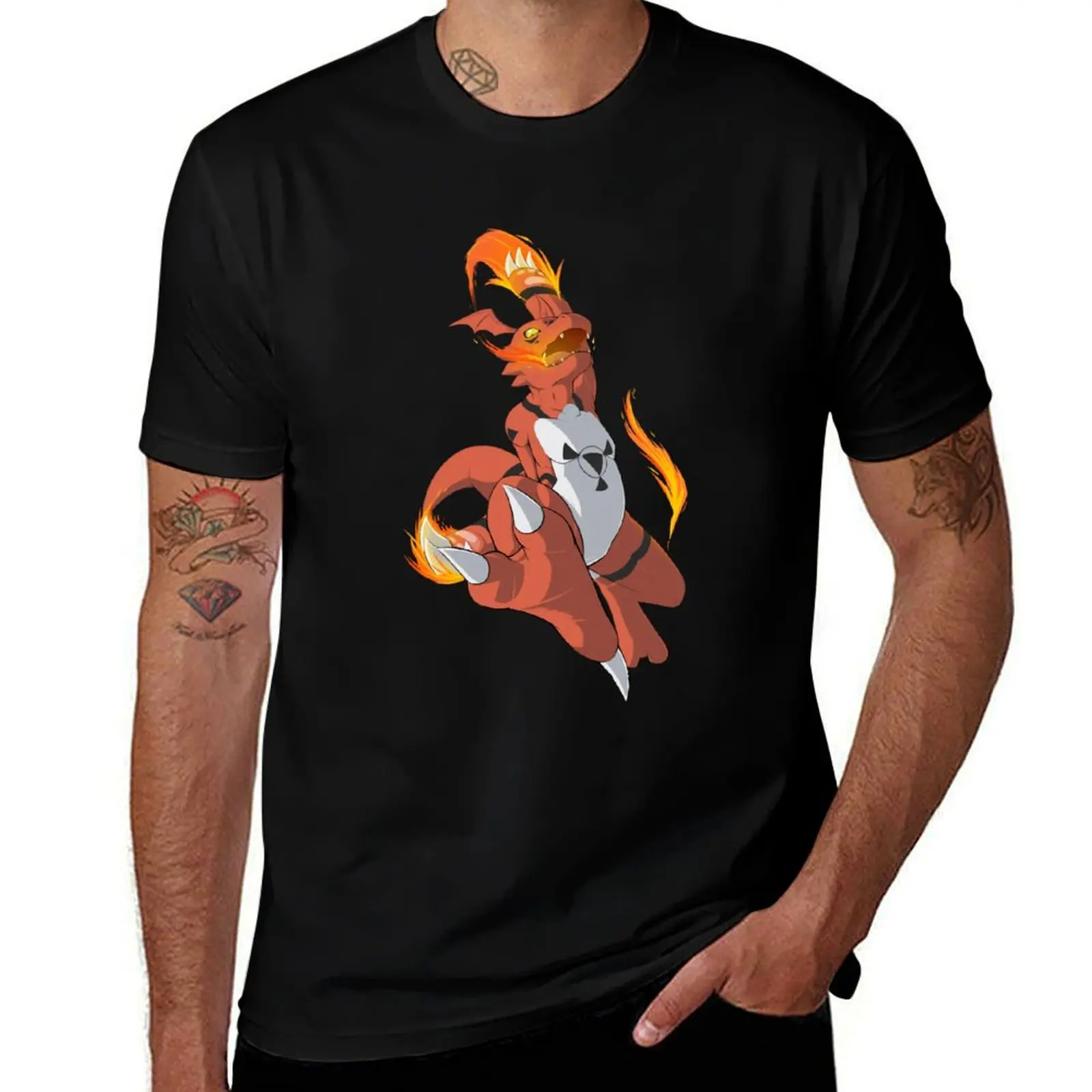 Blazing Creation T-Shirt Basic Simple Casual Short Sleeve Tee T-Shirt