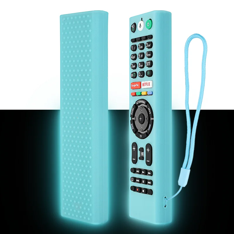 Silicone Remote Control Case Compatible With Sony RMT-TX100 RMT-TX102 RMT-TX200 RMF-TX300 Bravia Smart TV TV Remote Shockproof P