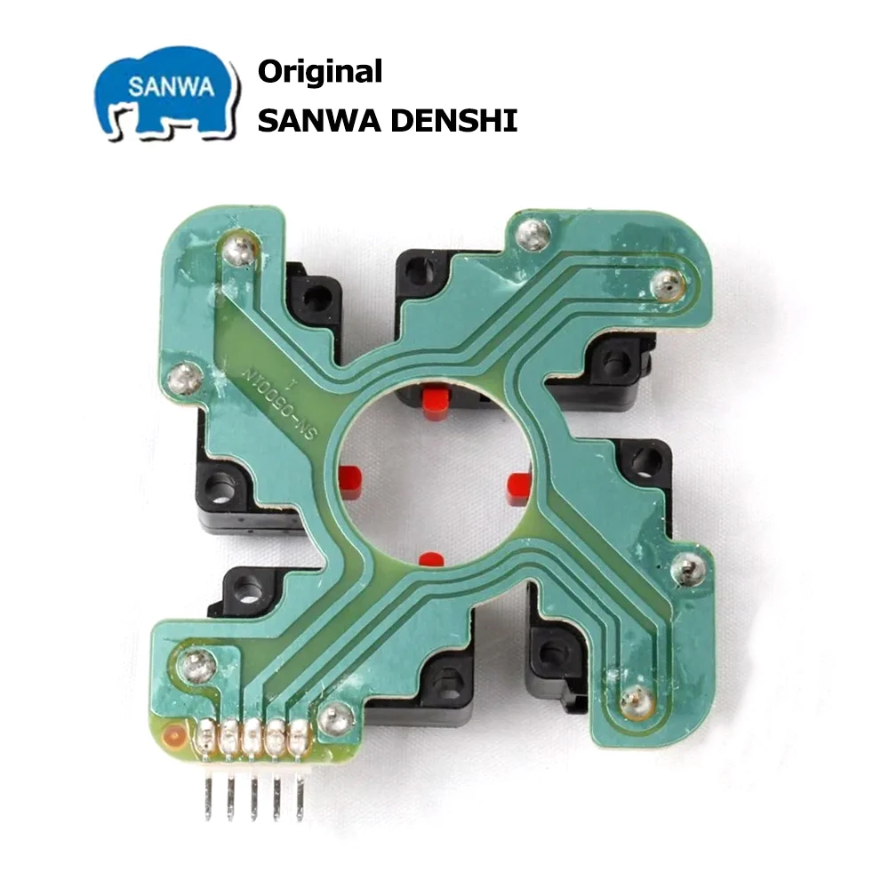 

5Pin Micro Switch for Original Sanwa Joystick, Arcade, Genuine Sanwa, Original TP-MA PCB OMRON, JLF-TP-8YT, Mad Catz TE Stick
