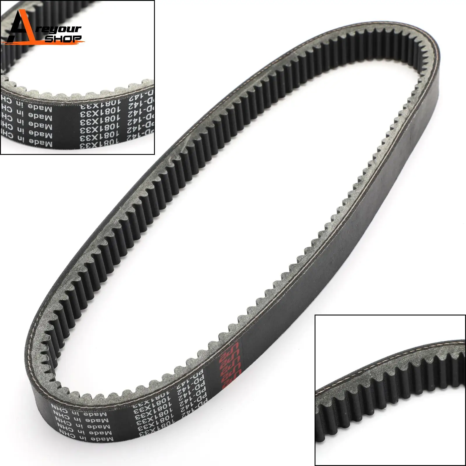 Areyourshop For Polaris 3211154 Snowmobile Indy 550 LXT ADVENTURE VOYAGEUR 2014-2018 Transmission Drive Clutch Belt ATV Parts