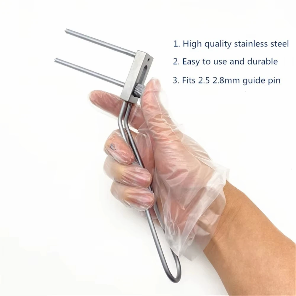 Guide Pin 2 Hole Guider  Wire Guide Pin Parallel Guider  Surgical