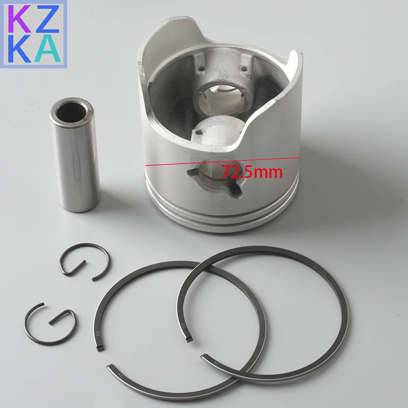 

6K5-11636 Piston And Ring 6K5-11601-22 +050mm For Yamaha Outboard Motor 2 Stroke 60HP 3CYL Parsun T60 6K5-11636-03 72.5mm