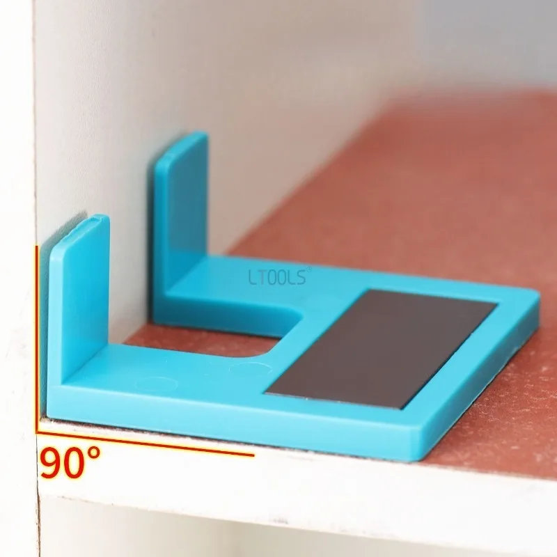 

2mm Door Gap Mounting Auxiliary Spacer Woodworking Magnetic Door Panel Gap Quick Positioning Piece Hinge Limit Flake Fixed Plate