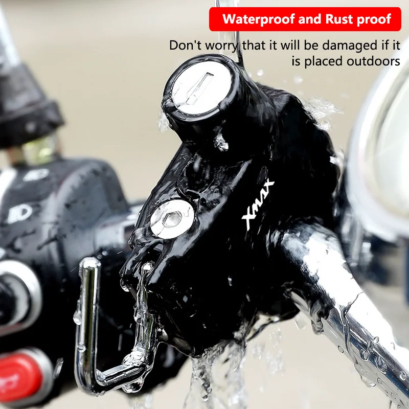 Motorcycle Helmet Lock Anti-theft Security Safety For Handlebar Locking Cycling Equipment For YAMAHA XMAX X-MAX 125 250 300 400