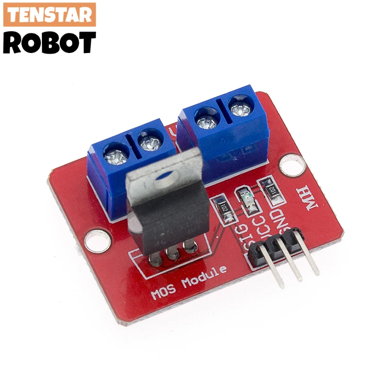 0-24V Top Mosfet Button IRF520 MOS Driver Module For Arduino MCU ARM Raspberry PI