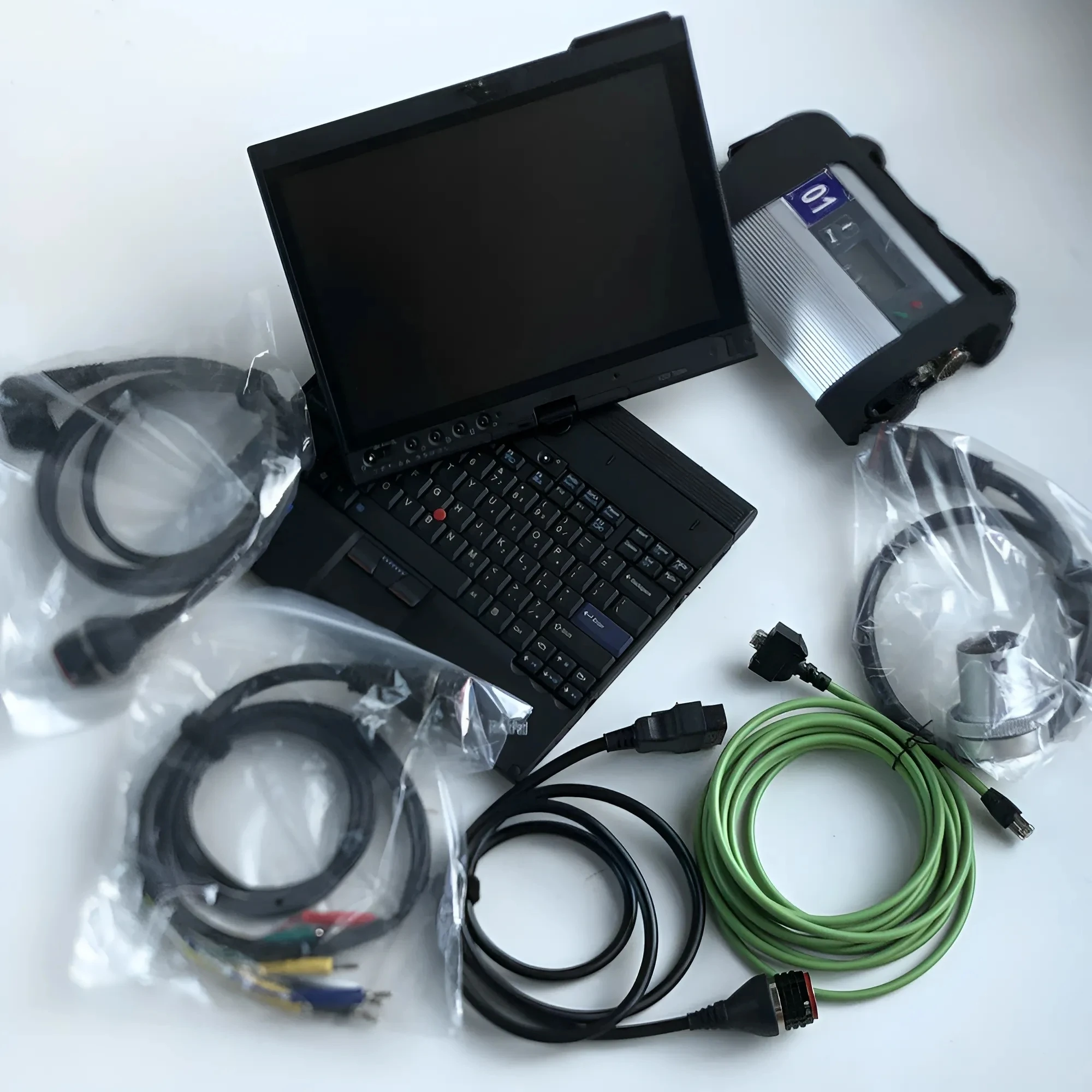 Mb Star C4 Doip Pro برنامج تشخيص تلقائي V06.2025 HDD كمبيوتر محمول x220t i5 8g تابلت لمرسيدس جاهز للعمل WIN10