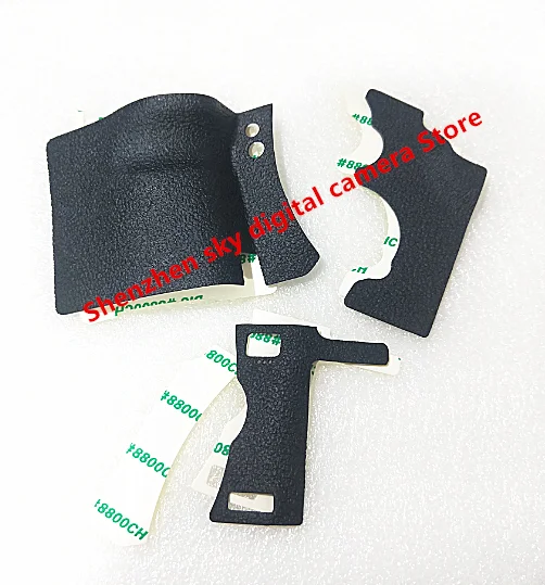 Nuevo 5D2 5DII 5DM2 cuerpo agarre frontal de goma + cubierta trasera + lateral izquierda para Canon EOS 5D Mark II 2 M2 MARKII MARK2 pieza de repuesto de cámara