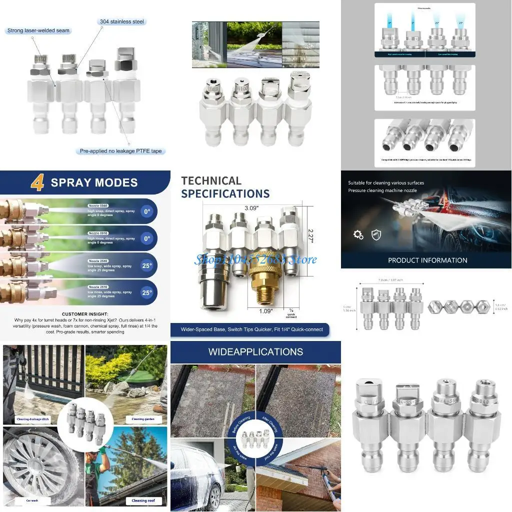 

Y6GD мгновенно переключает очищающие форсунки с высоким давлением на кончике коррозионной стали для шайб на 2-4 ГП мин