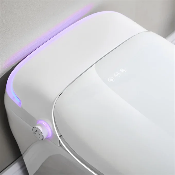 SUNDREAM Easy Cleaning Electronic automatic bathroom toilet bidet modern sanitary auto cleaner seat smart toilet