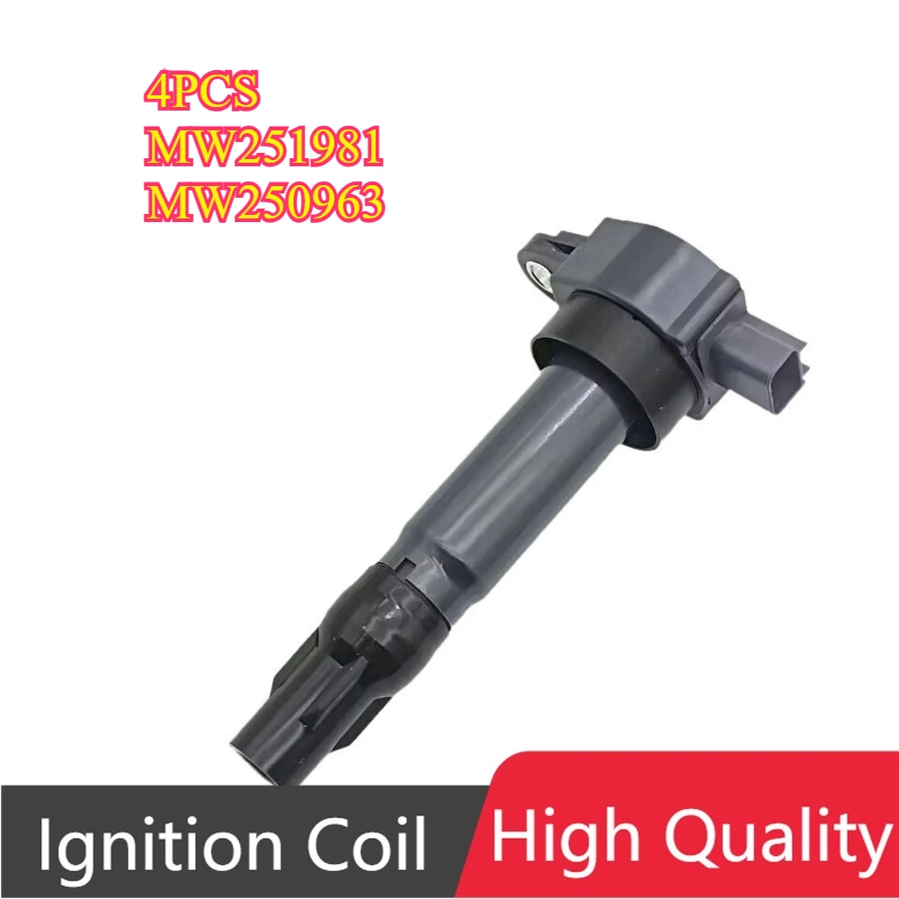 

4Pcs MW251981 MW250963 3103115T Ignition Coil For Mitsubishi 4A91 Colt Lancer Xpander Smart Forfour Soueast V3 DX3 Brilliance