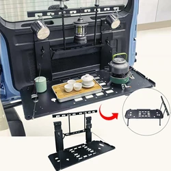 Fit for GWM Tank 300 2020-2025, 2026 Hi4-T PHEV CGZ Camping Table Tailgate Storage Rack Foldable Panel Trunk Extension Racks
