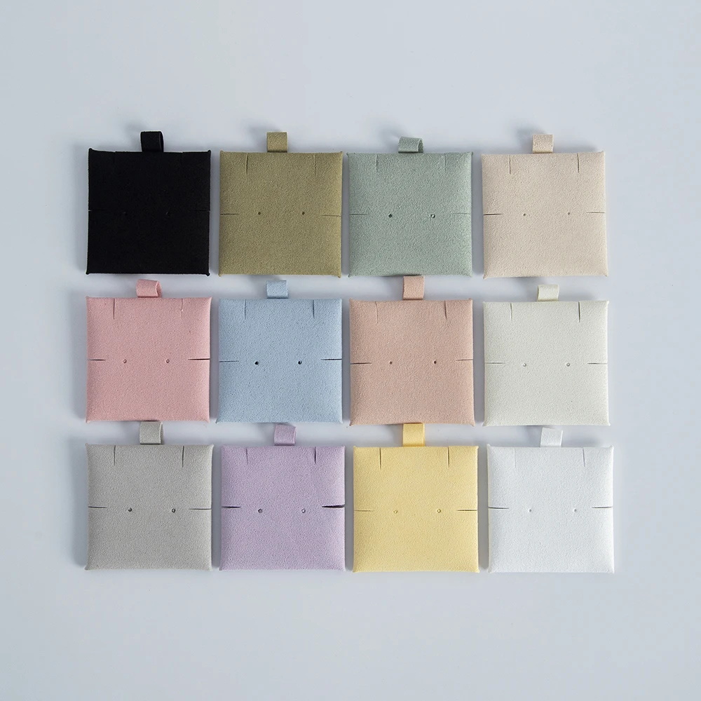 5pcs Microfiber Suede Jewellery Display Pads