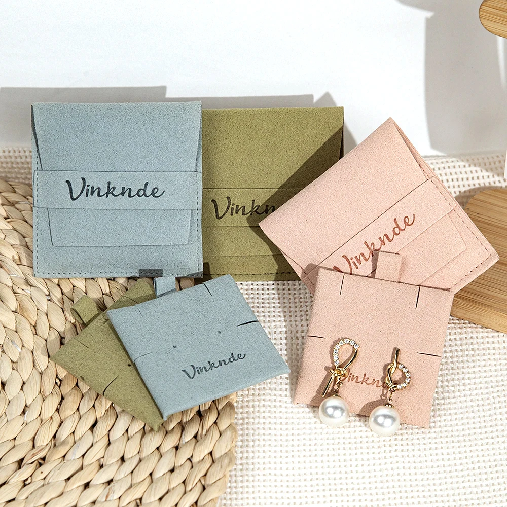 

20/50/100 шт. 8x8 см мешочки из микрофибры для ювелирных изделий с вкладышем 6x6 см и возможностью нанесения логотипа, подарочные пакеты для серег, ожерелий, браслетов, колец