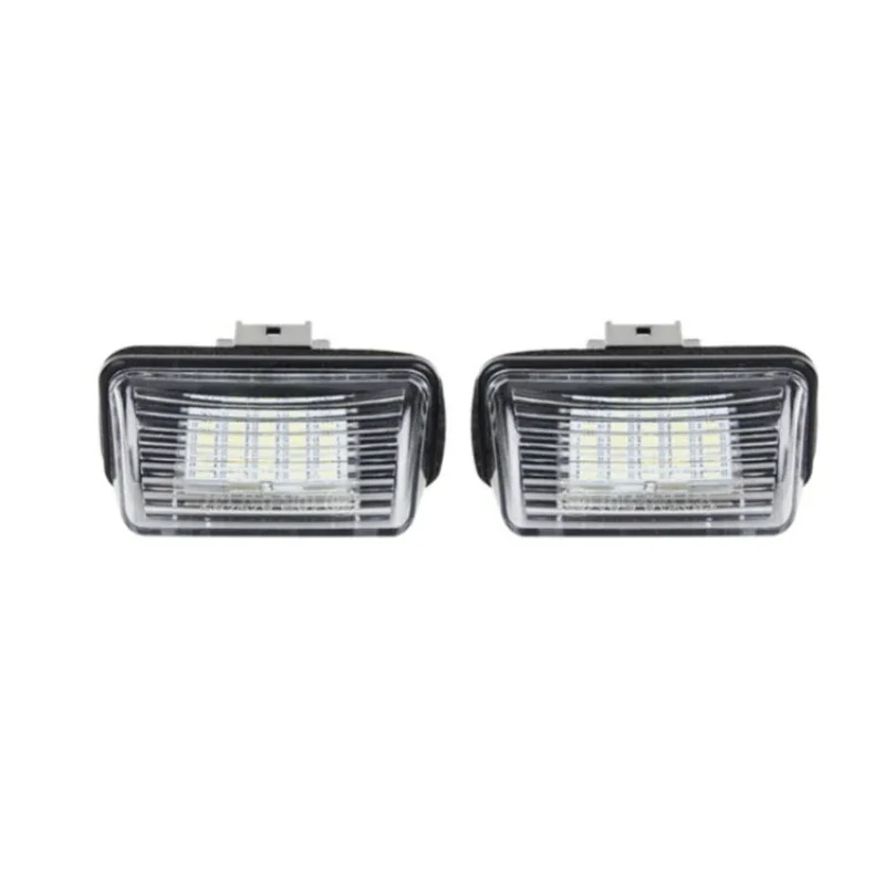 1/2PCS Canbus LED License Number Plate Lights Bulbs For Peugeot 206 207 307 308 406 407 Citroën C3 C4 C5 BERLINGO SAXO XSARA view 2