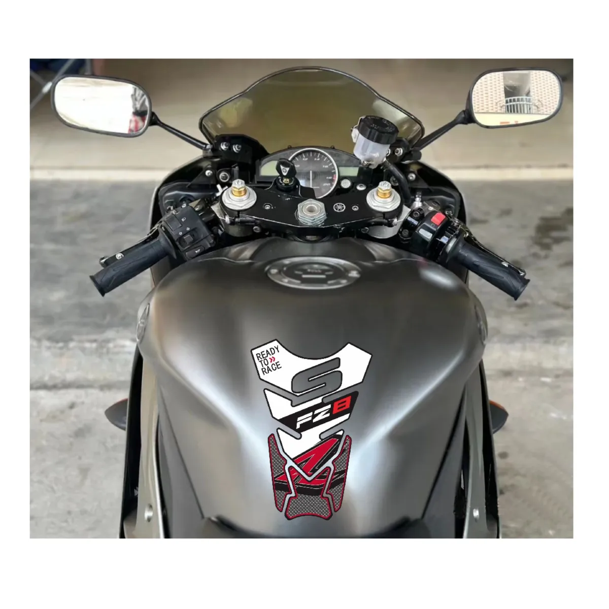 3D Motorcycle Fuel Tank Cap Pad Protector Stickers Decals For YAMAHA FZ8 FZ8N FZ8F FZ8S