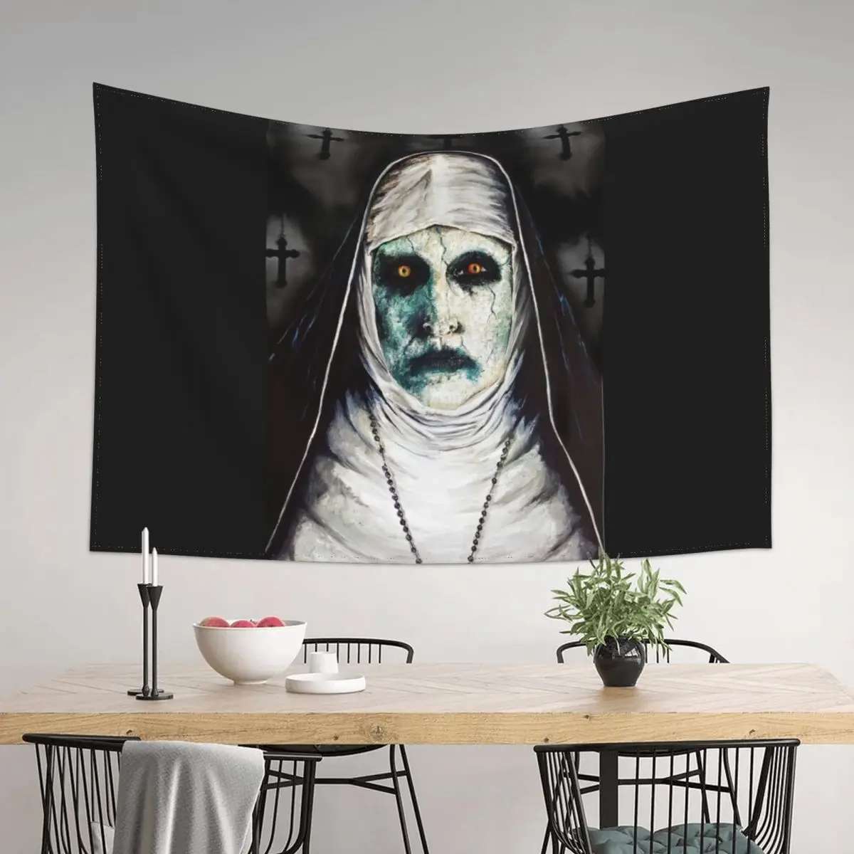 

Valek the Nun Tapestry Room Decore Aesthetic Decorations For Room Bedroom Organization And Decoration Tapestry