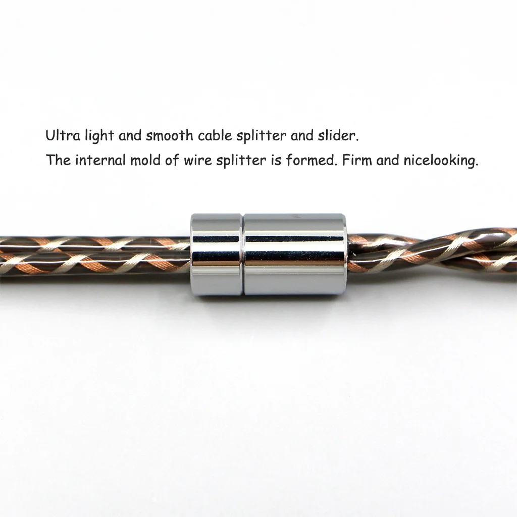 TypeX 25AWG Litz 차폐 7n OCC 이어폰 케이블 HD650 HDxxx HD660S Sennheiser HD580 HD600 HD58x HD6xx 헤드폰 LN008900