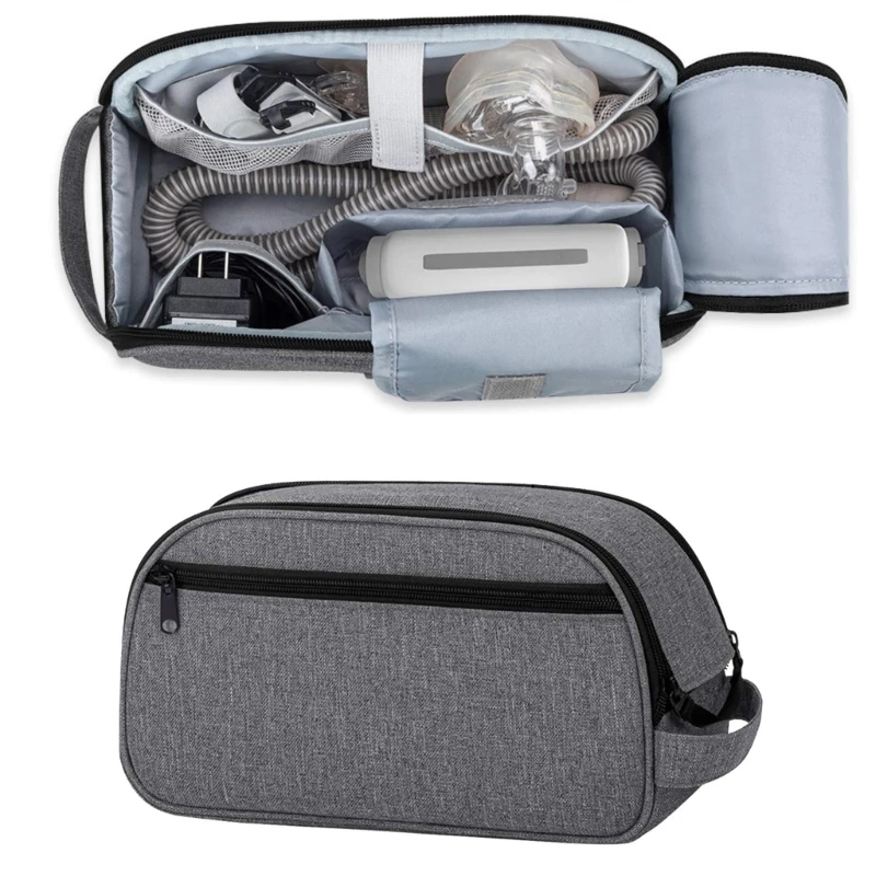 Small CPAP Organizers Travel Carrying Bag Portable CPAP Equipment and Supplies Storage Bag for Home and Travel Use