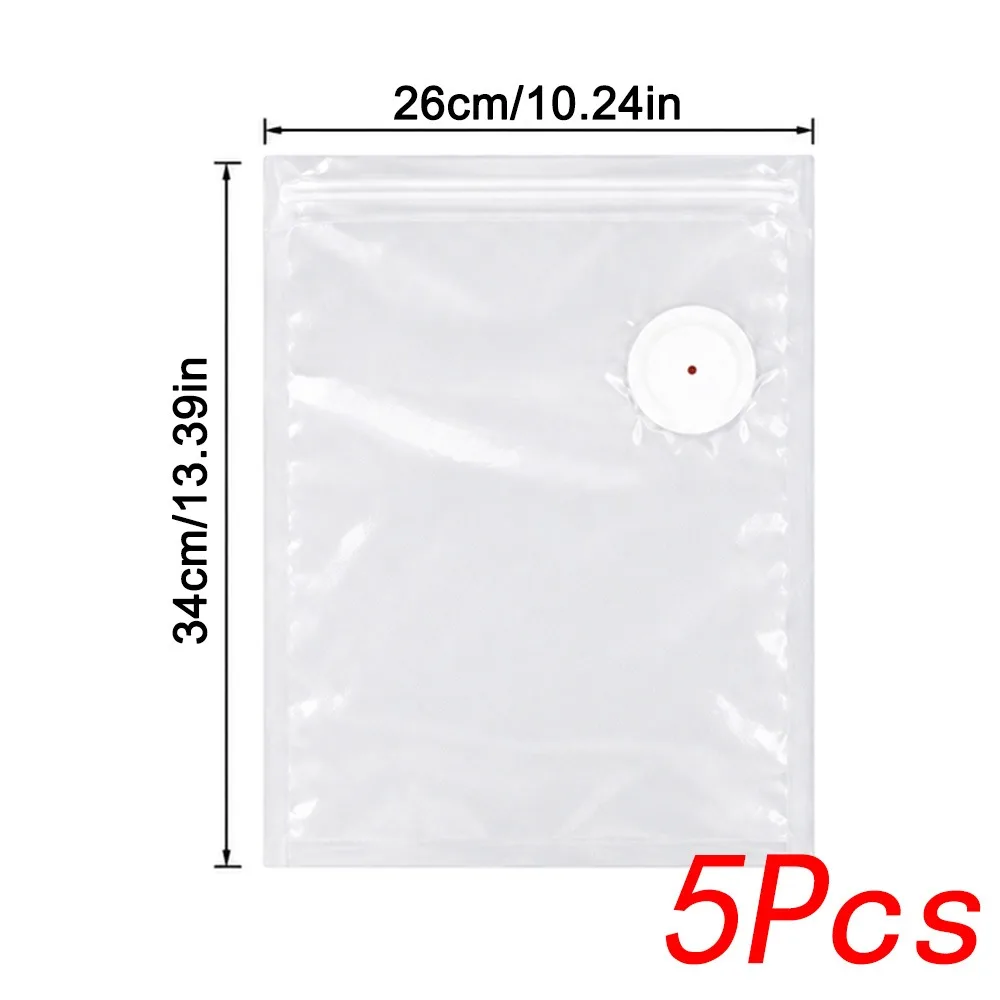 5Pcs Reusable 3D Printer Vacuum Bags Moisture Resistant Dustproof 3D Printer Filament Storage Bag Dust Resistant