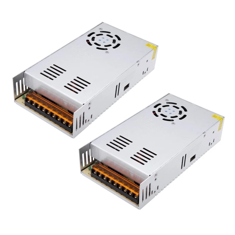 2X AC 110V / 220V To DC 48V 8.3A 400W Voltage Converter Switch Power Supply For LED Strip